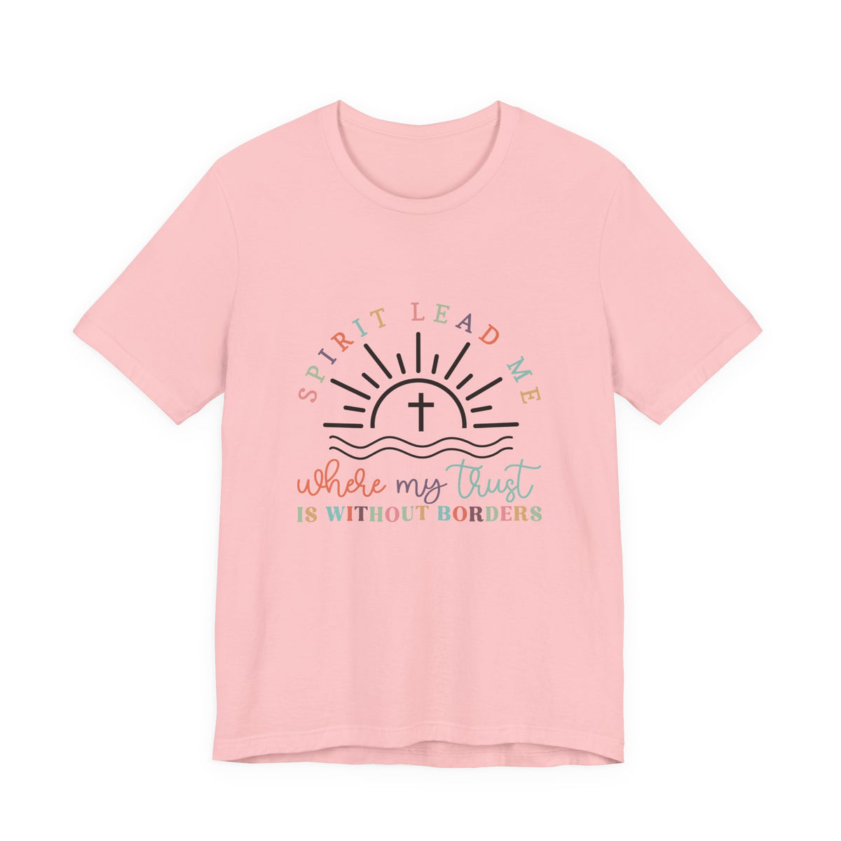 Spirit Lead Me Tee — Christian Faith T-Shirt for Women — Inspirational Religious Gift