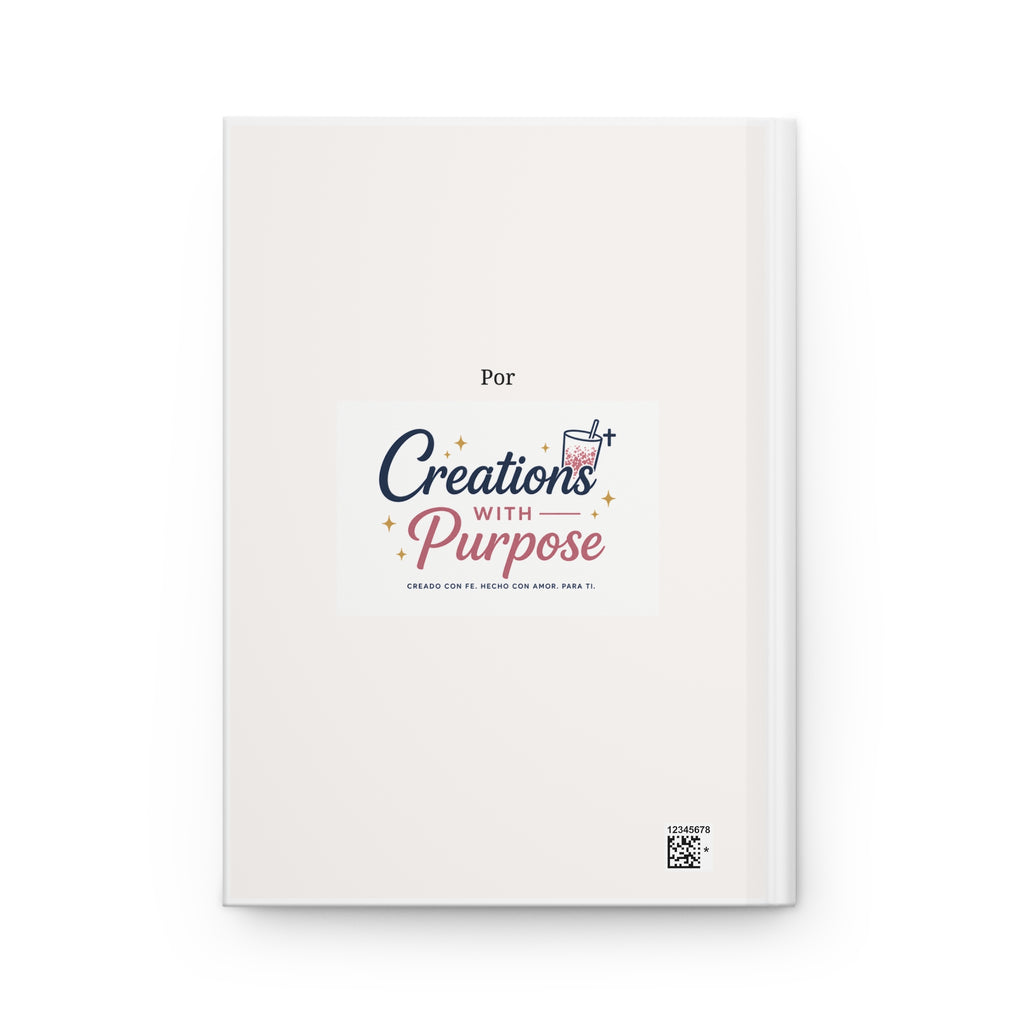 Hardcover Journal — Spanish Inspirational 'todo lo puedo' Motivational Notebook