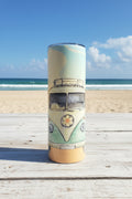 Retro VW Bus Skinny Tumbler — Vintage Road Trip Travel Cup — Hippie Van Adventure Gift